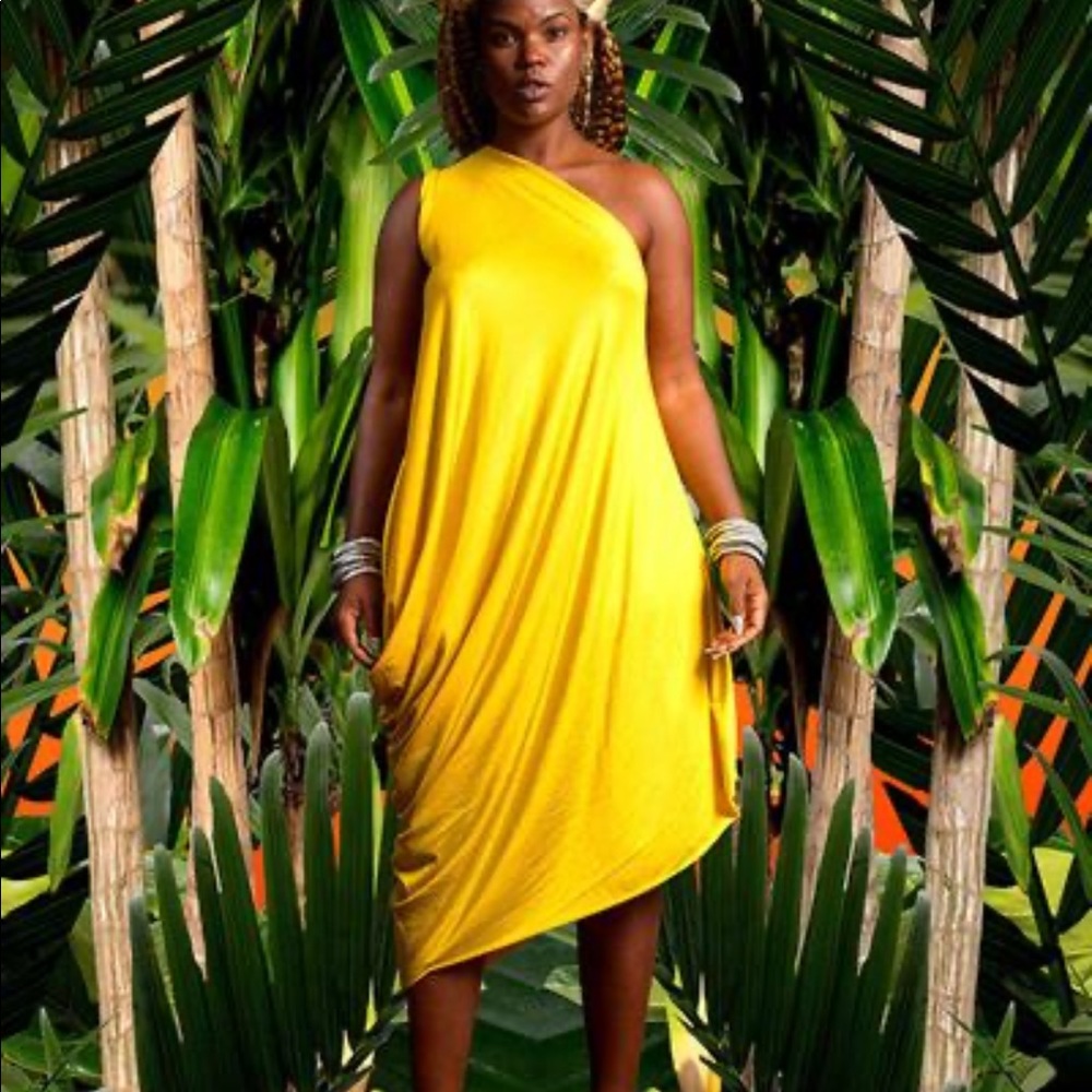 Onion black off shoulder dress 18/20